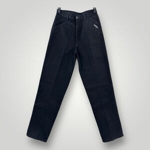 Rockies Rocky Authentic‎ Jeans Women 14R Black Denim 26x32 Rodeo Cowgirl NWOT